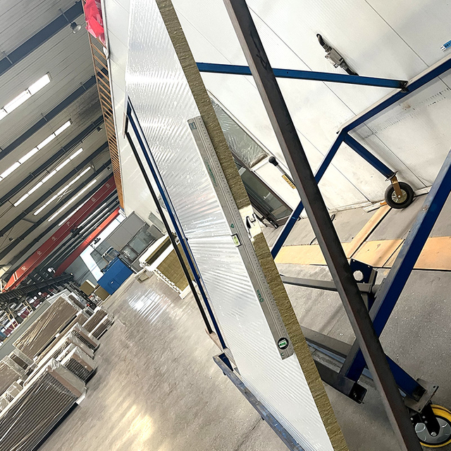 Rockwool PU স্যান্ডউইচ প্যানেল